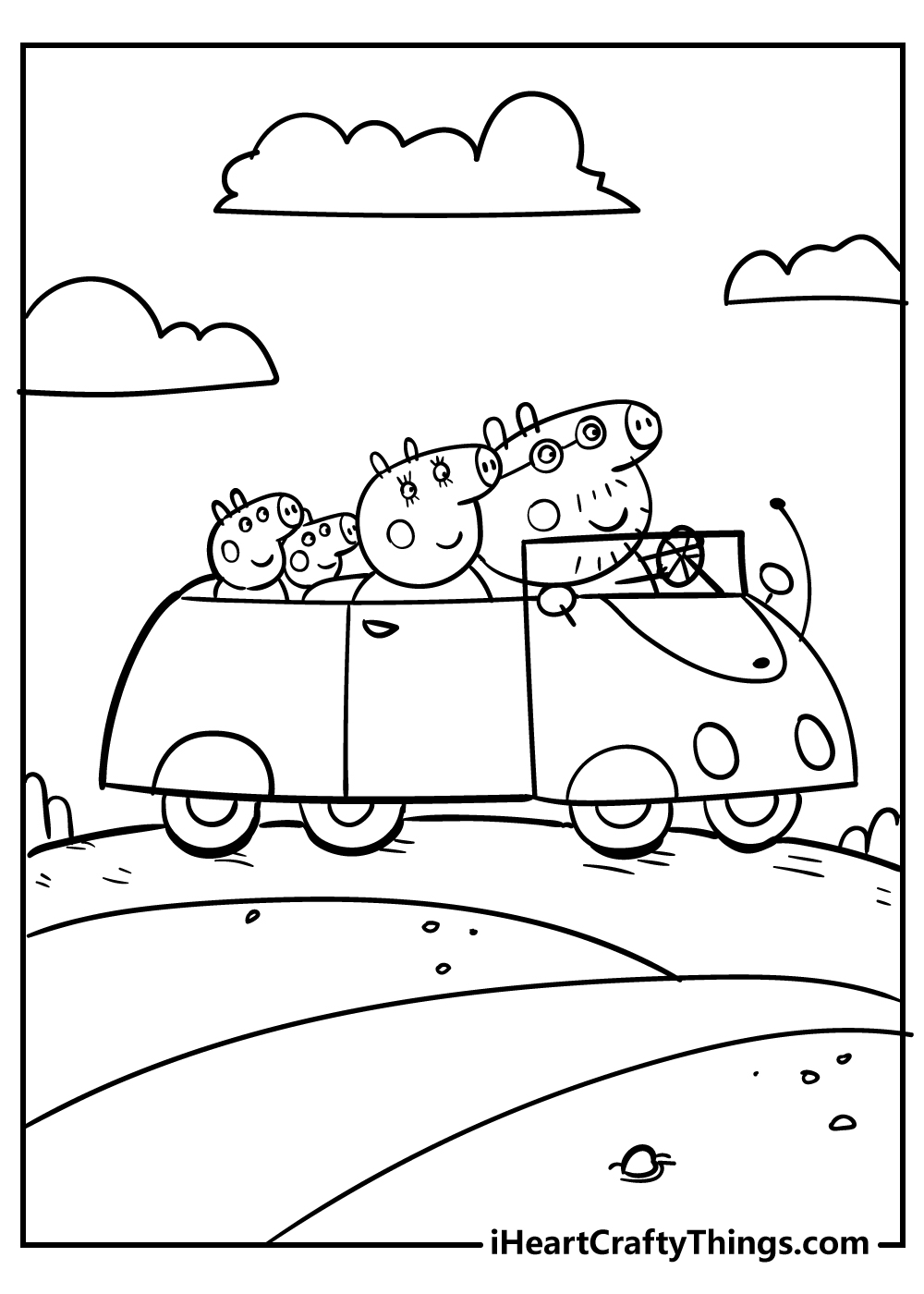 30 Peppa Pig Coloring Pages For Free And Printable