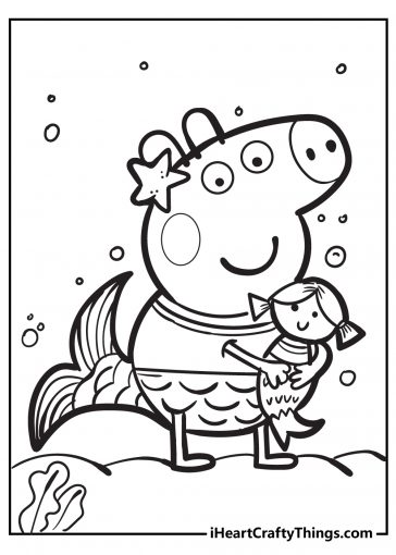 Peppa Pig Coloring Pages (100% Free Printables)