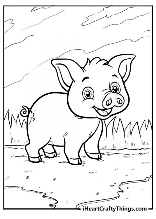 25 Pig Coloring Pages (100% Free Printables)