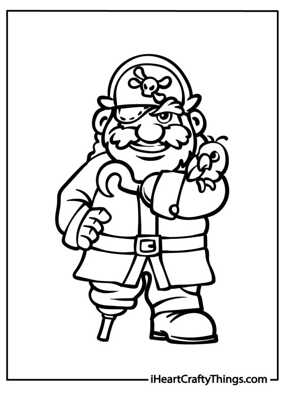 Pirates Coloring Pages (100% Free Printables)