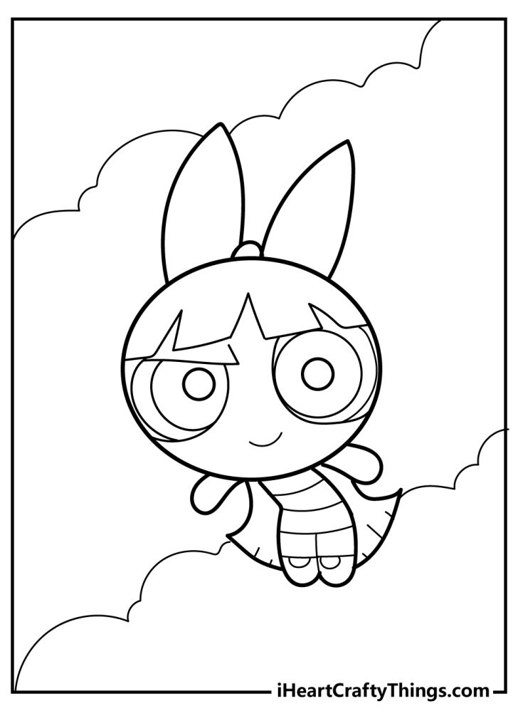 Powerpuff Girls Coloring Pages (100% Free Printables)