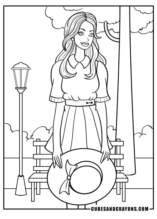 Princess Coloring Pages - (100% Free Printables)