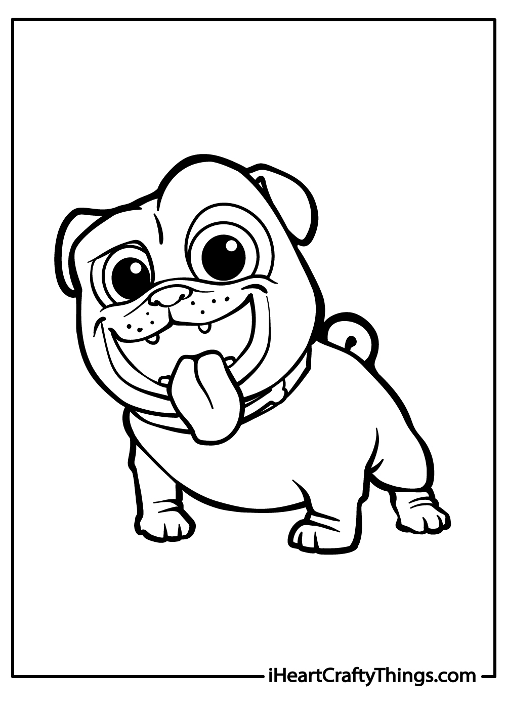 Puppy Dog Pals Coloring Printable