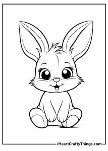 Rabbit Coloring Pages (100% Free Printables)