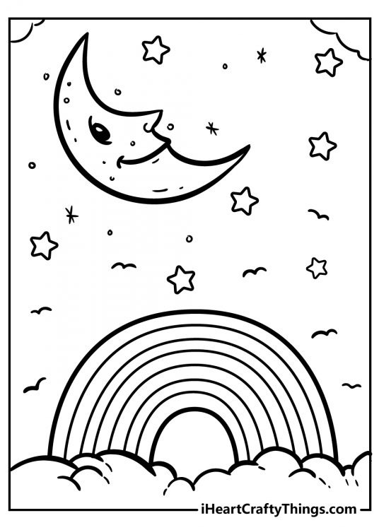 Rainbow Coloring Pages (Updated 2022)