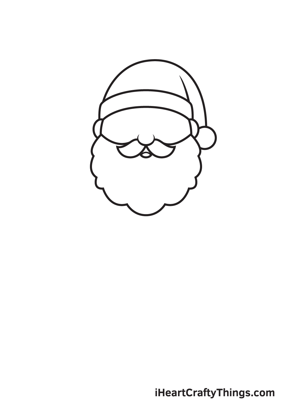 Santa Claus Drawing – Step 3