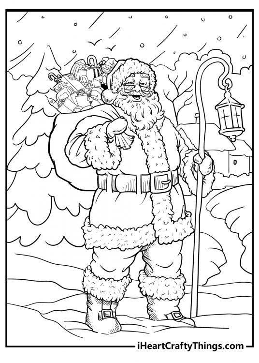 Santa Claus Coloring Pages