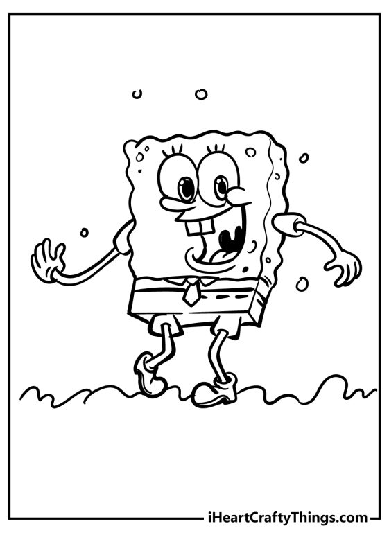 Spongebob Coloring Pages (100% Free Printables)