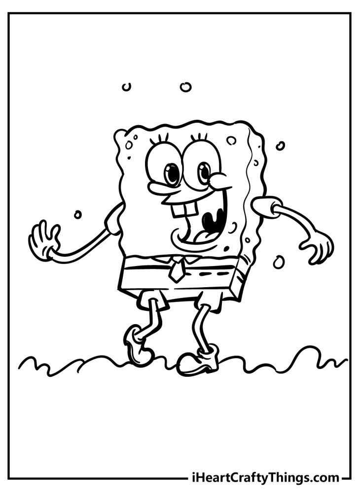 Spongebob Coloring Pages (21 Free Printable PDF Sheets)