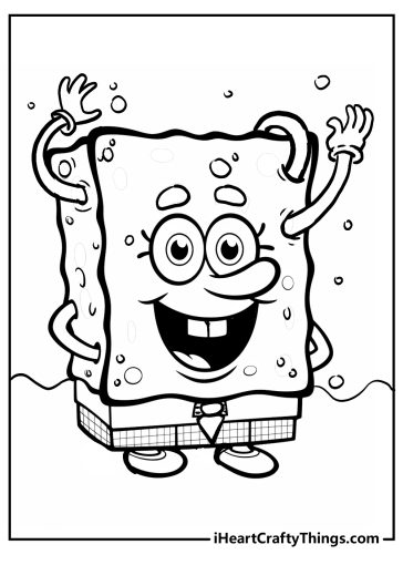 20 Super Fun Spongebob Coloring Pages (Updated 2024)