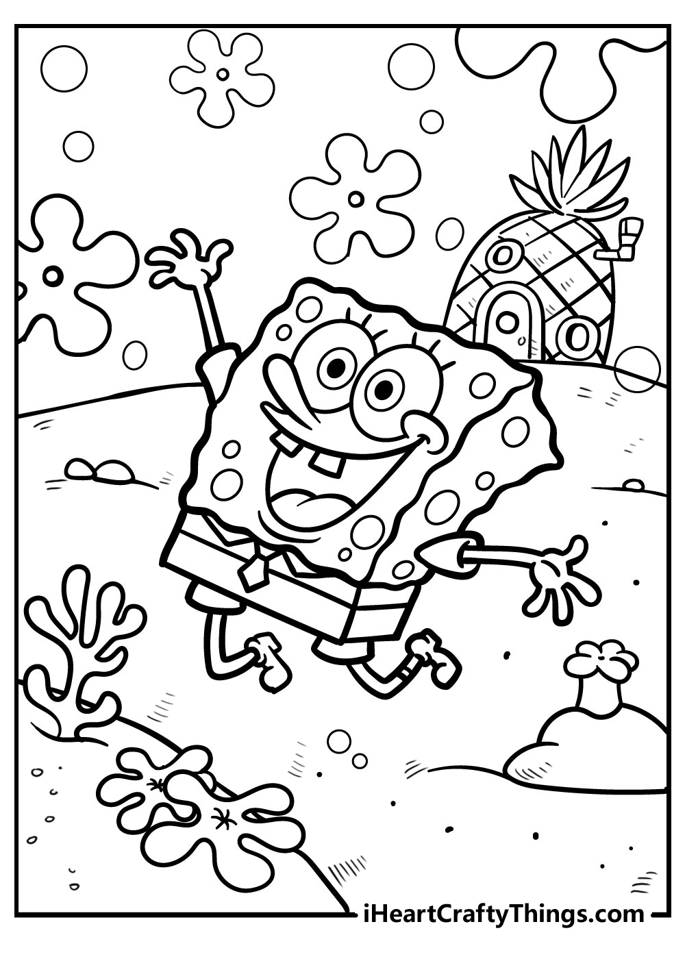 20 Super Fun Spongebob Coloring Pages