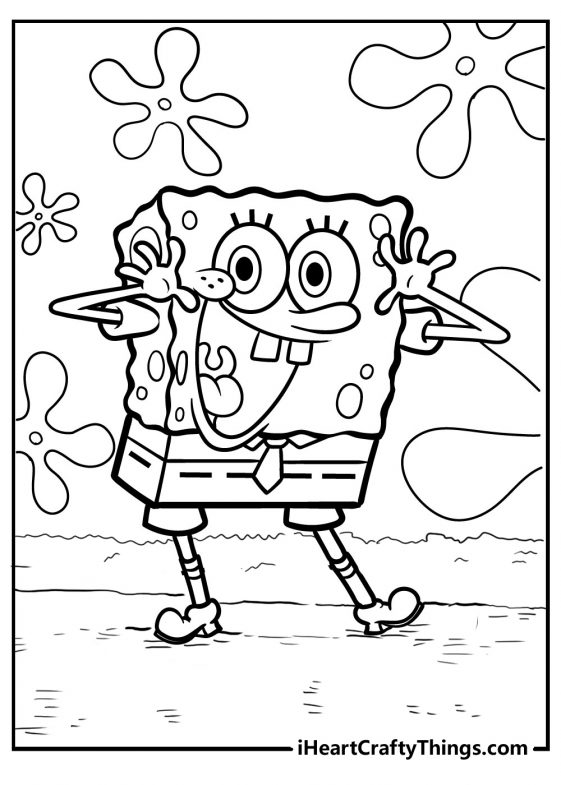 20 Super Fun Spongebob Coloring Pages (updated 2024)