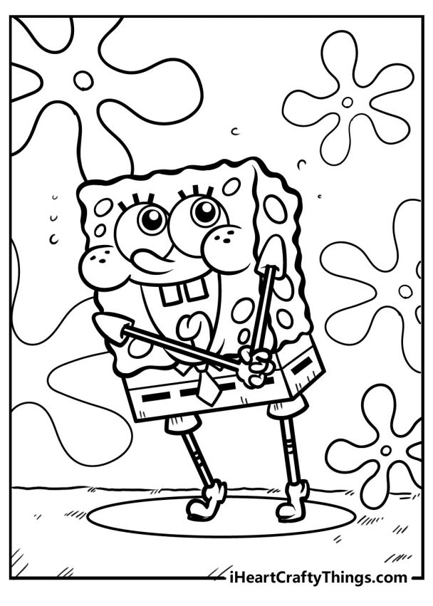20 Super Fun Spongebob Coloring Pages Updated 2024