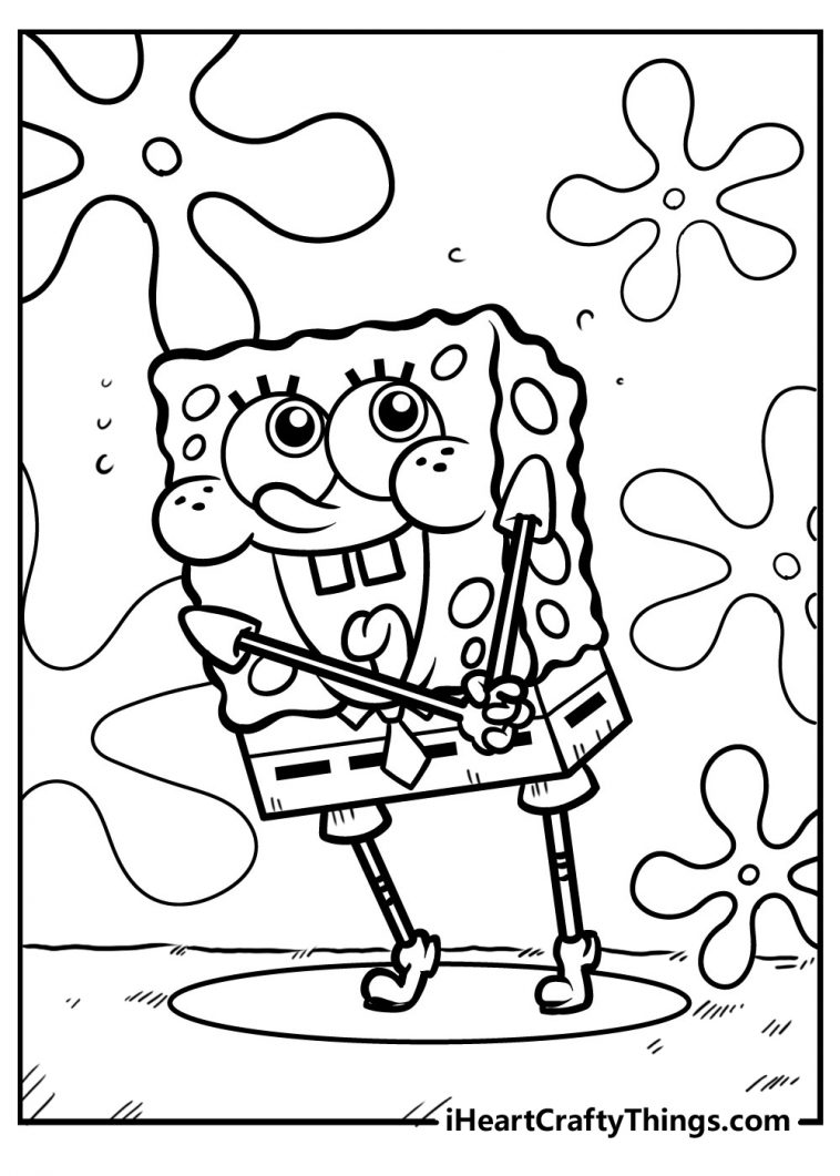 20 Super Fun Spongebob Coloring Pages (Updated 2024)