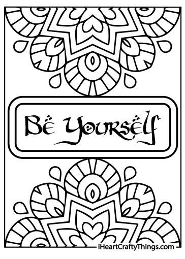 15 Stress Relief Coloring Pages (100% Free Printables)
