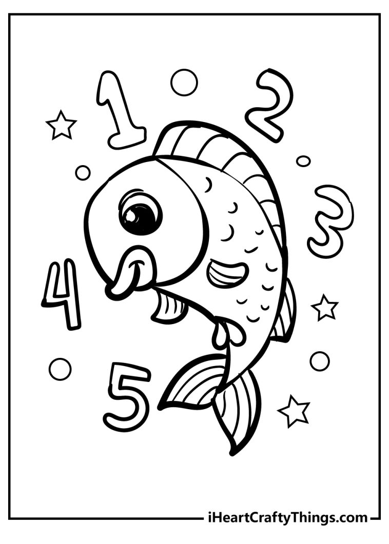 Toddlers Coloring Pages (100 Free Printables)