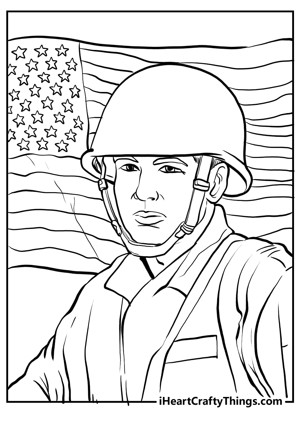 the veteran's day coloring pages