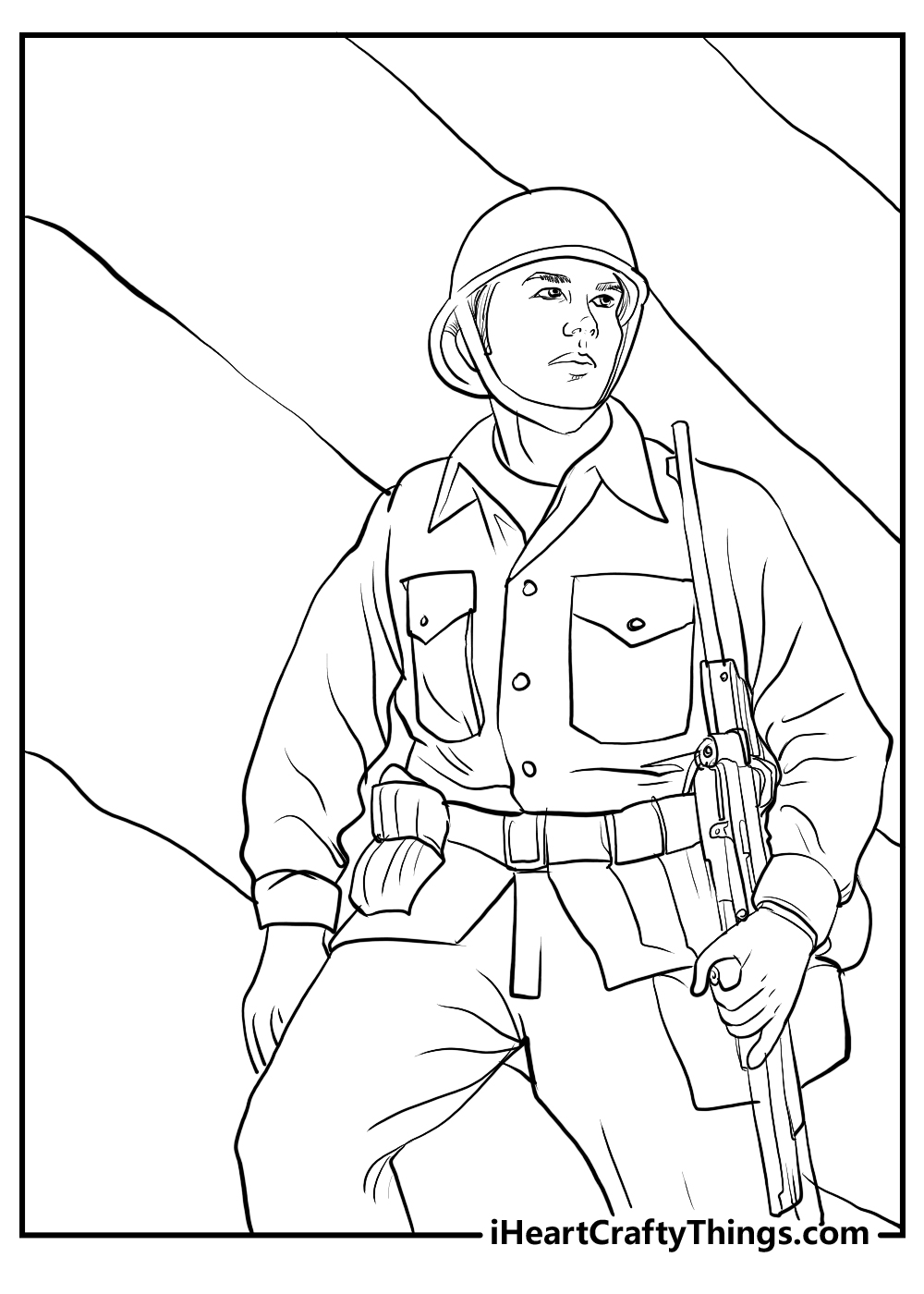 the veteran's day coloring pdf sheets