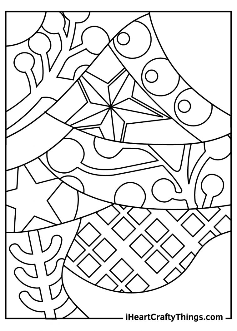 Abstract Coloring Pages (100% Free Printables)
