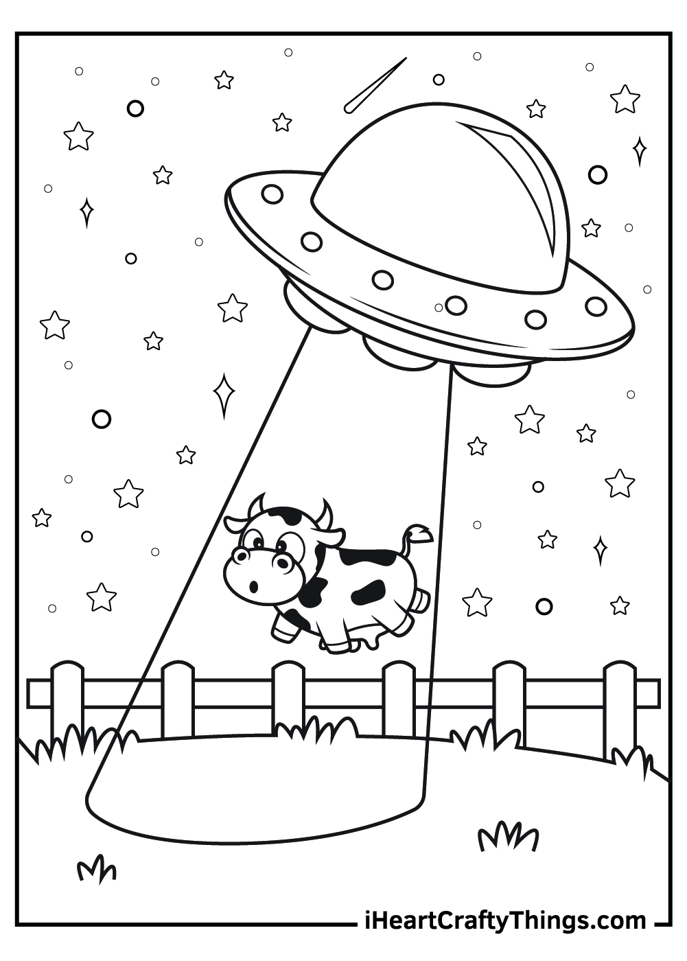 Free Coloring Pages Of Aliens