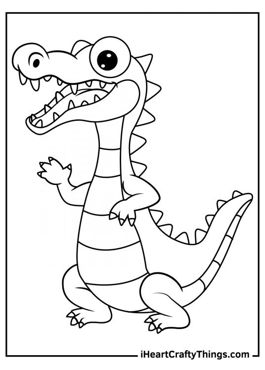 15 Printable Alligators Coloring Pages (Updated 2024)