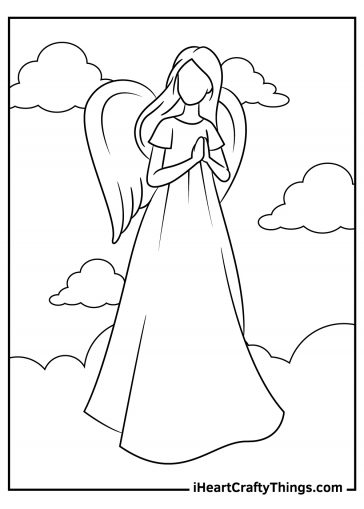 Angels Coloring Pages (Updated 2024)