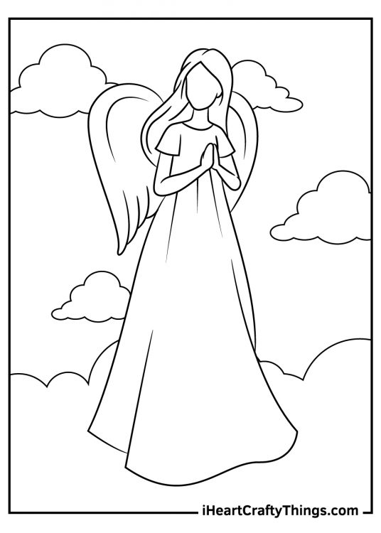 Angels Coloring Pages (Updated 2024)