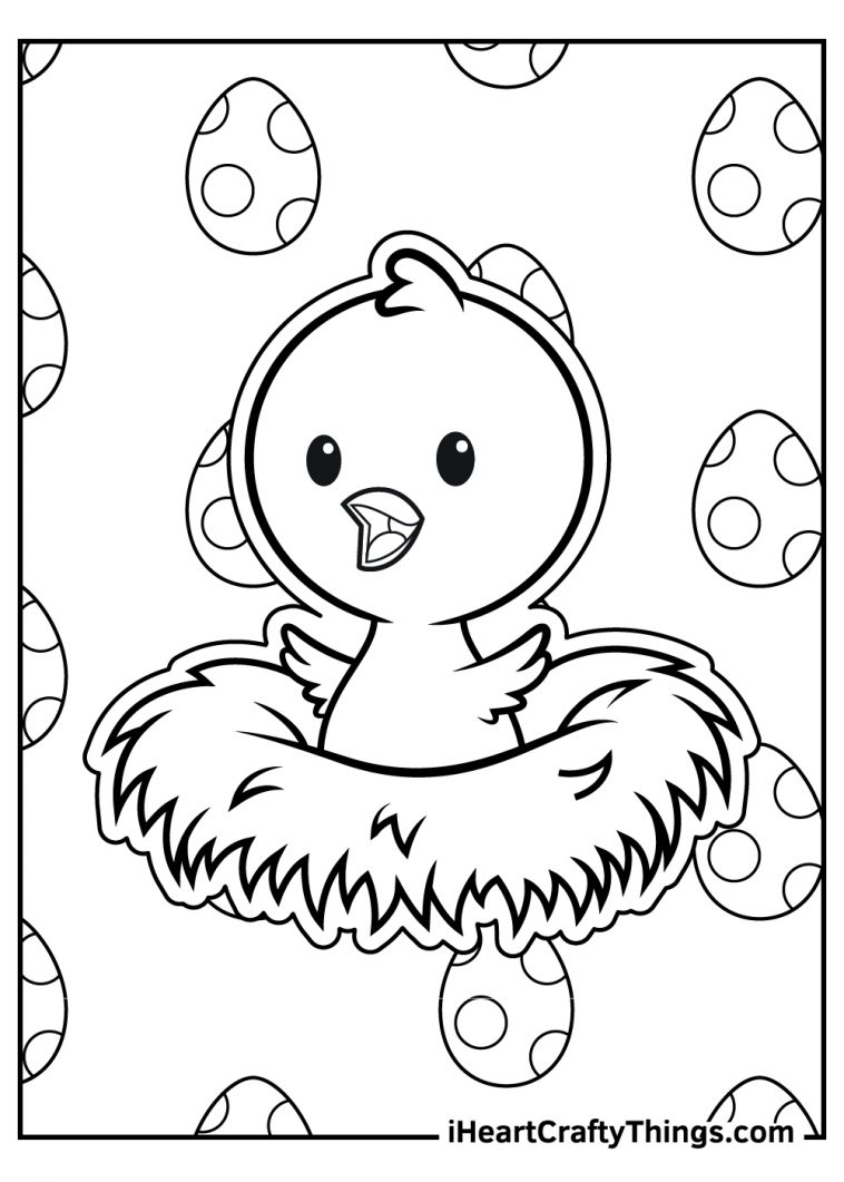 Baby Animals Coloring Pages (100% Free Printables)