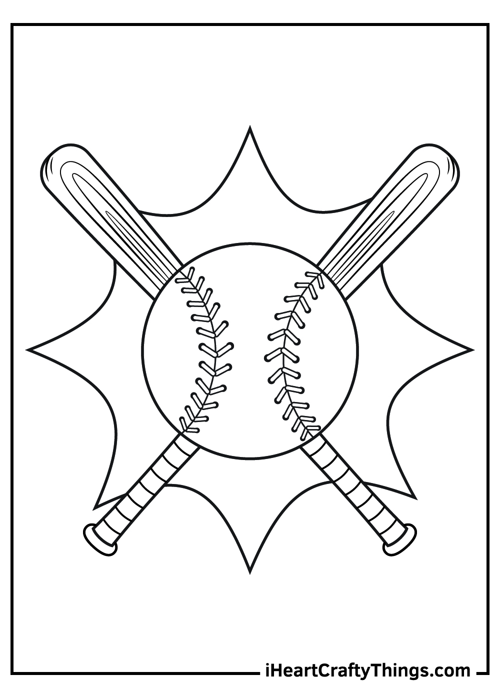 Baseball Coloring Pages for Kids: Fun & Free Printable Baseball Coloring  Pages to Help Get Your World Series™ On, Printables