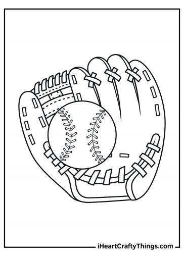 Baseball Coloring Pages (Updated 2022)