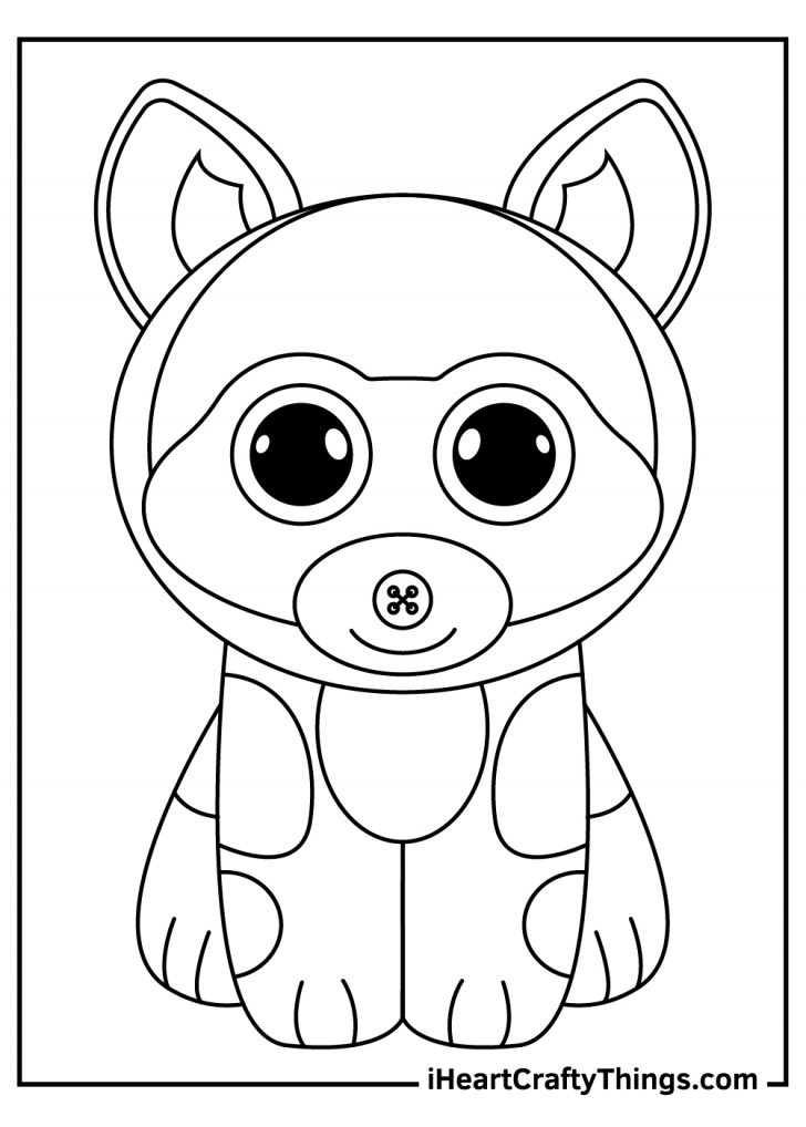 Beanie Boos Coloring Pages (Updated 2021)