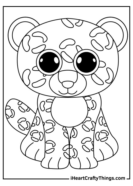 Beanie Boos Coloring Pages (Updated 2022)