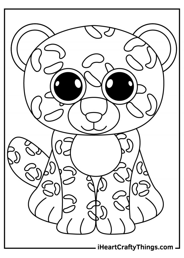 Beanie Boos Coloring Pages 100 Free Printables 