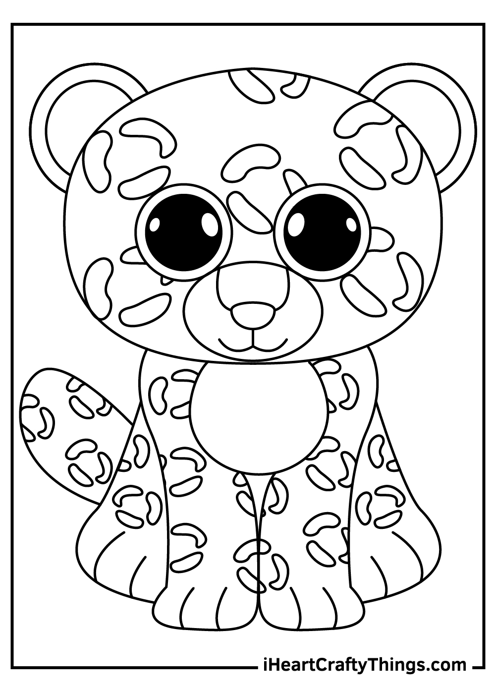 bunny beanie boo coloring pages