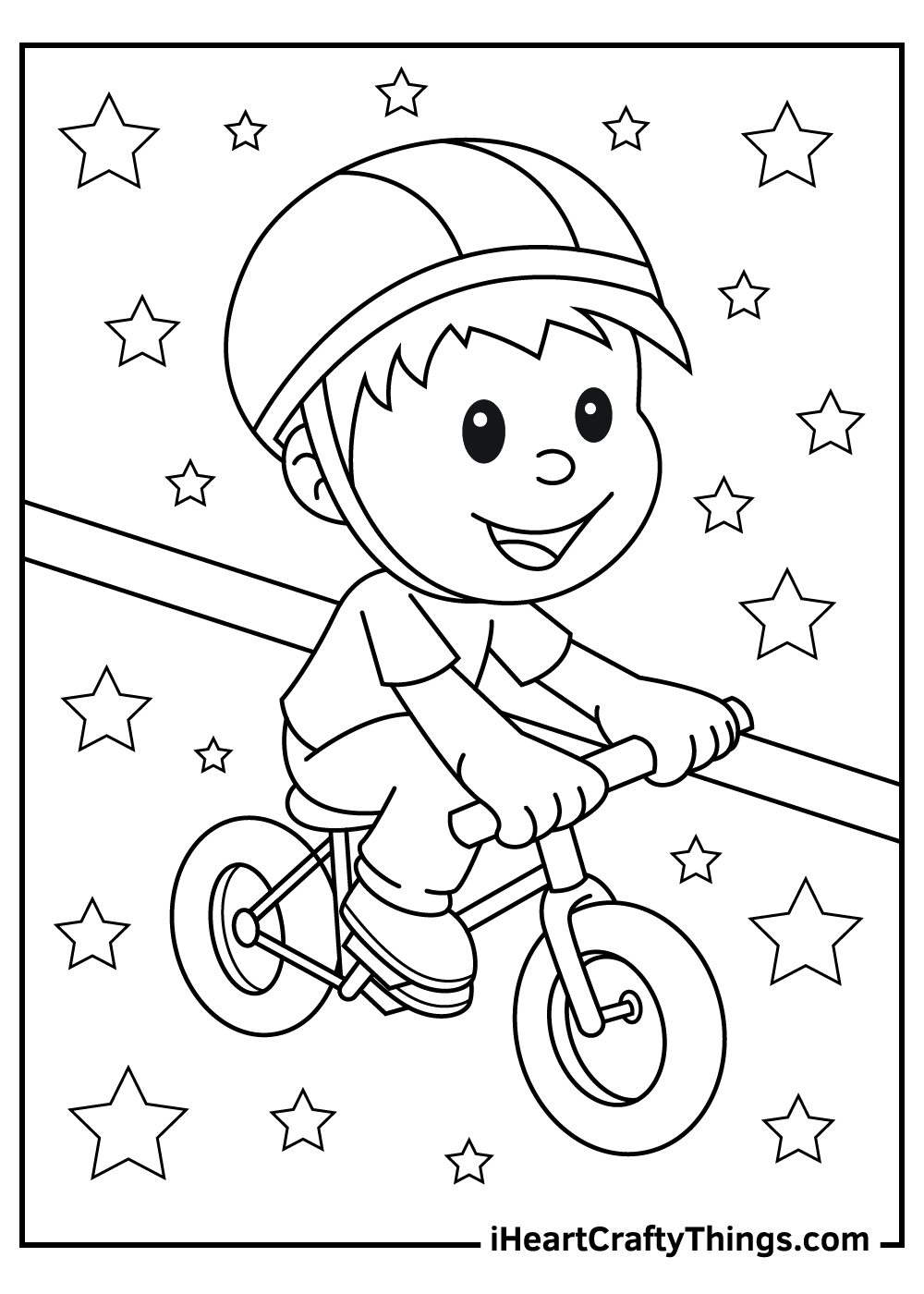 Bicycles Coloring Pages (Updated 2021)