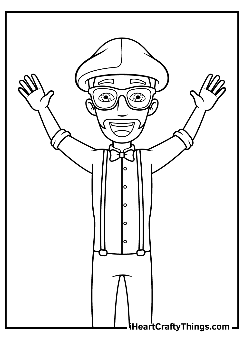 Blippi Coloring Page 5