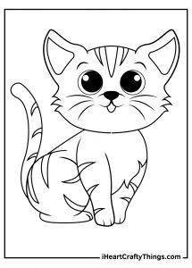 Cute Kitten Coloring Pages (Updated 2023)