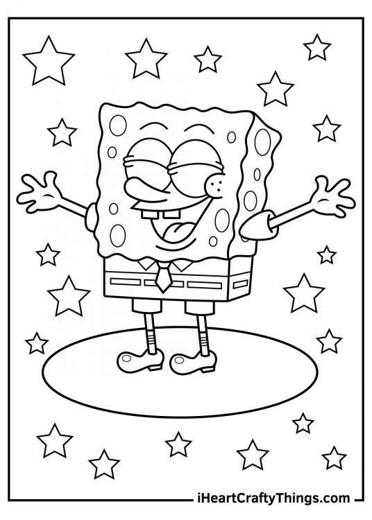 SpongeBob SquarePants Coloring Pages