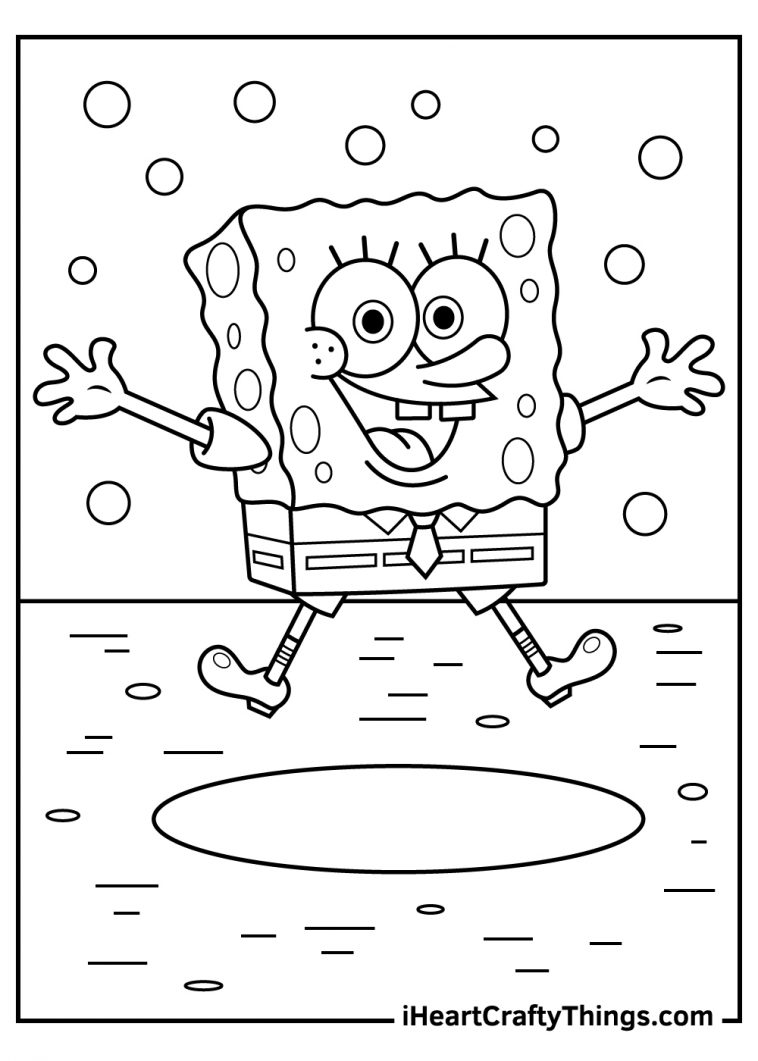 Spongebob Coloring Pages (100% Free Printables)