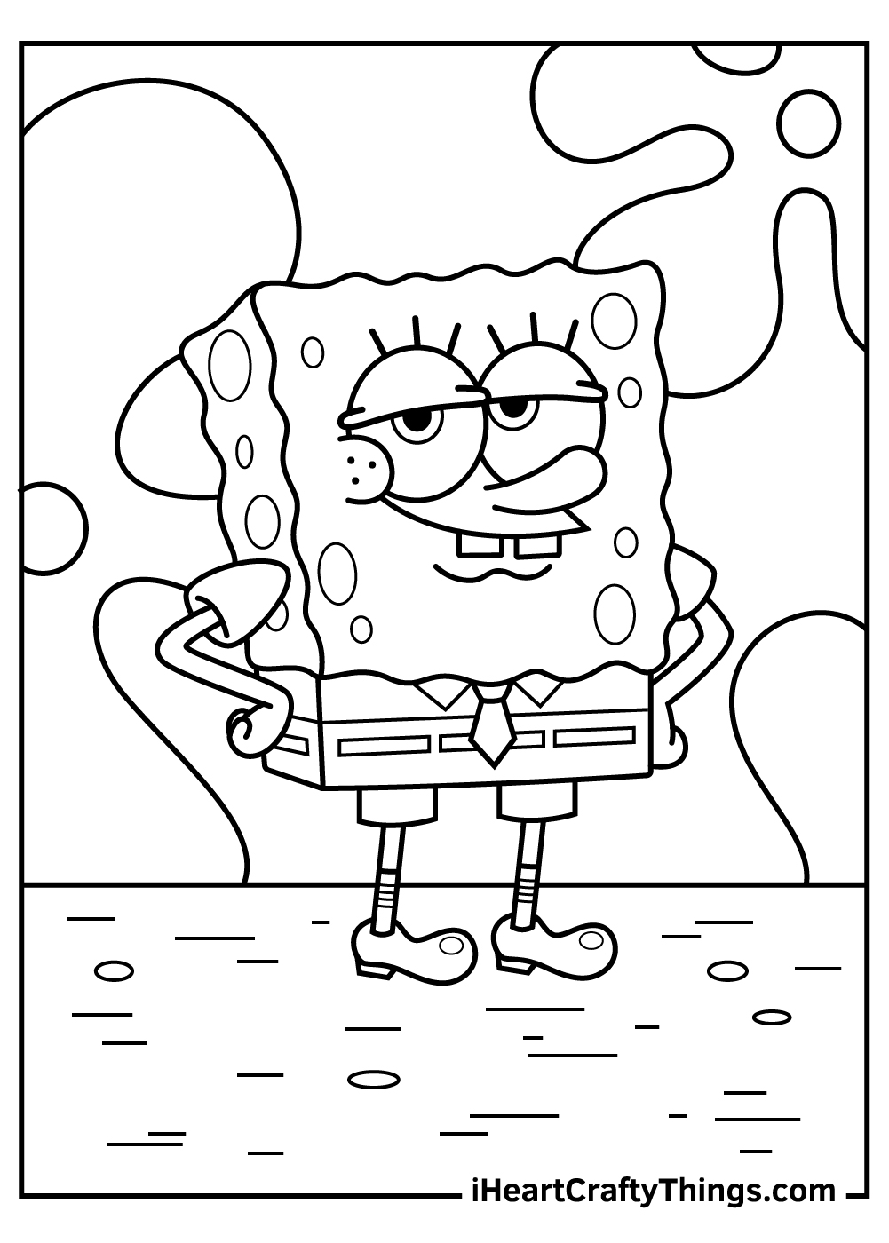 cute spongebob coloring pages nickelodeon 