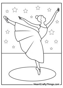 Dance Coloring Pages (100% Free Printables)