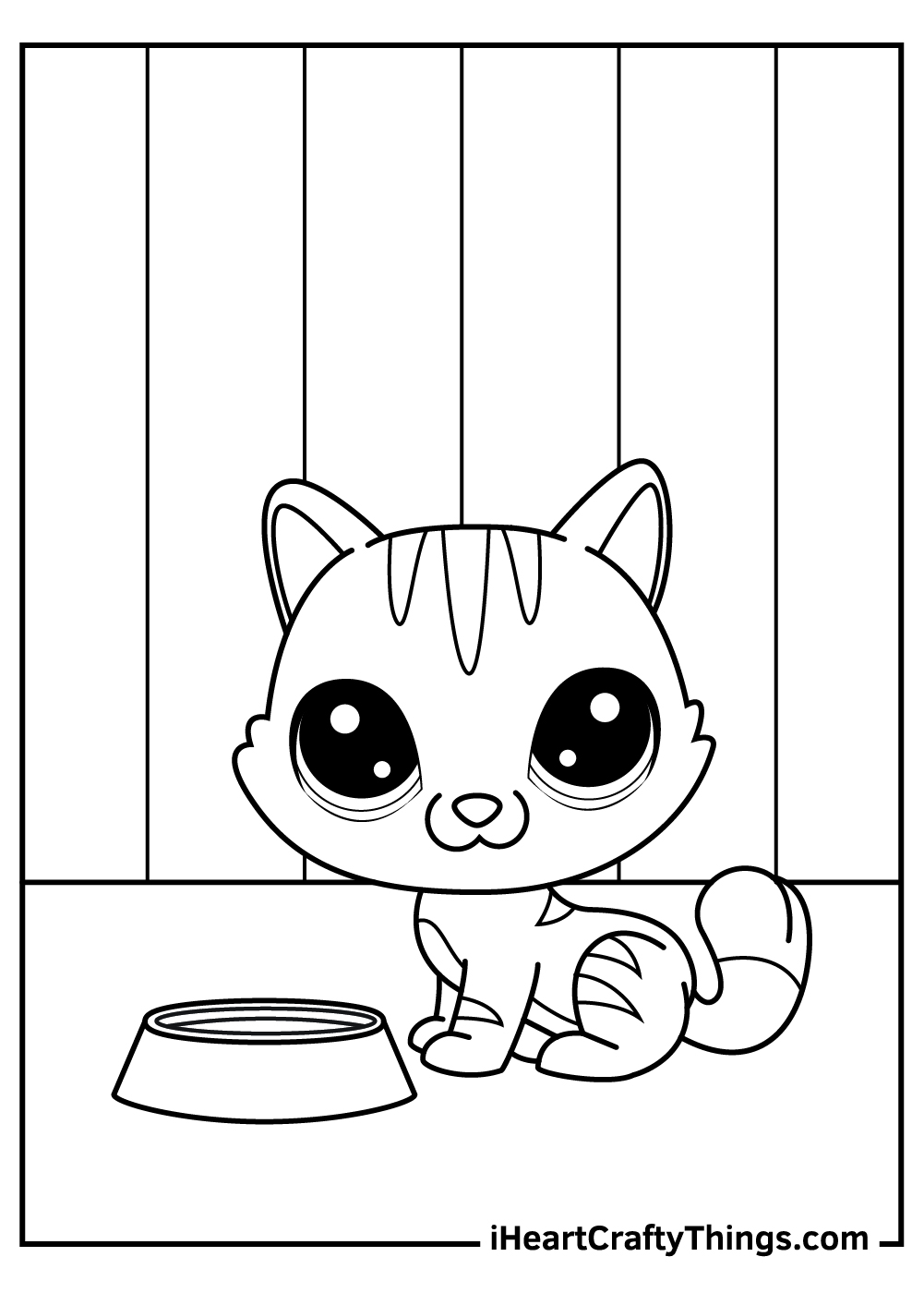 dogs and cats coloring pages free