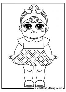 15 Dolls Coloring Pages (100% Free Printables)