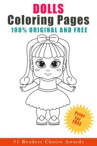 Dolls Coloring Pages (Updated 2022)
