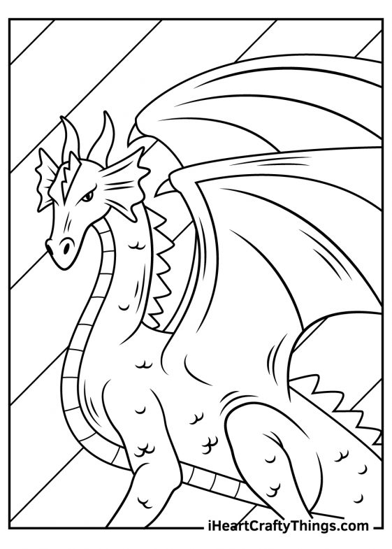 Dragon Coloring Pages (Updated 2022)