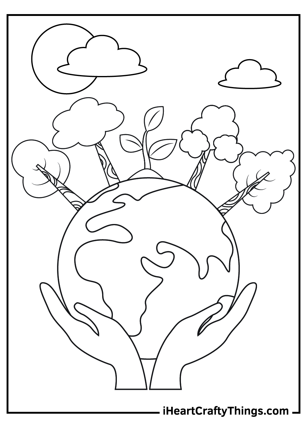Earth Day Coloring Pages Updated 2021