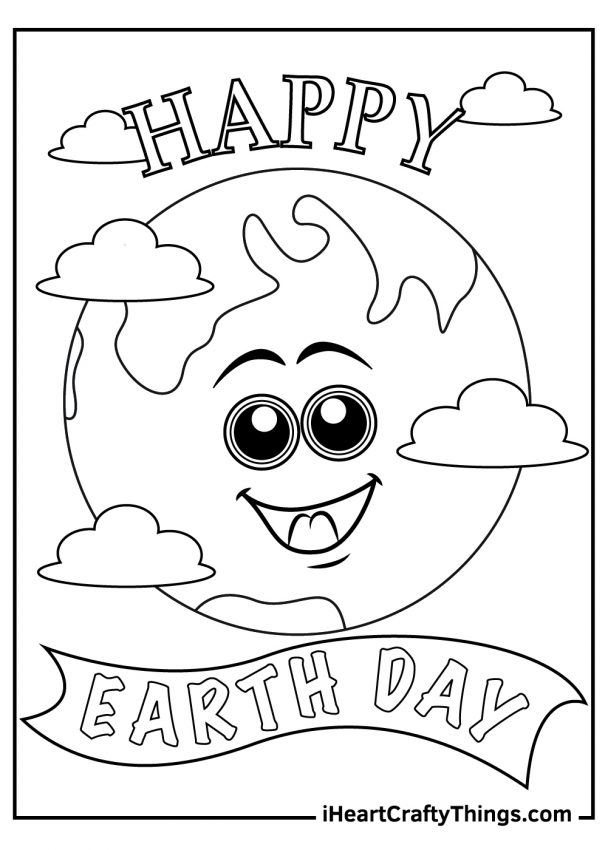 Earth Day Coloring Pages (100% Free Printables)