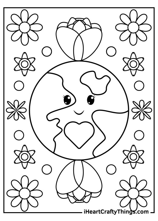 Earth Day Coloring Pages (100% Free Printables)