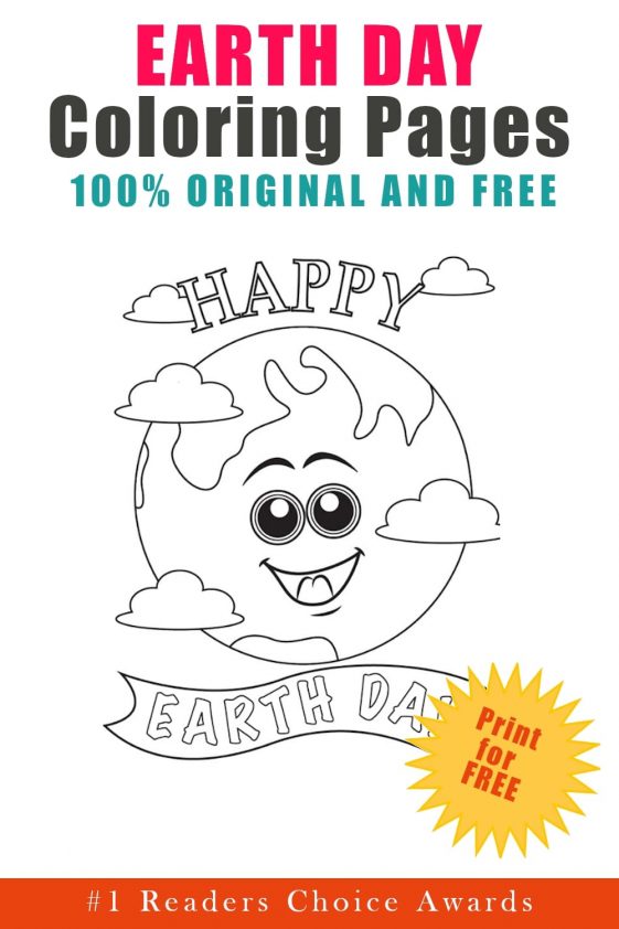 10 Earth Day Coloring Pages (100% Free Printables)