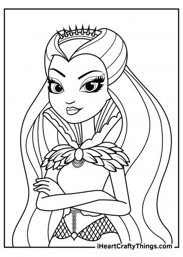 Ever After High Coloring Pages (100% Free Printables)